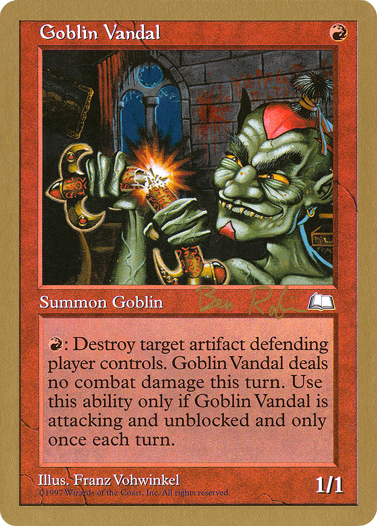 Goblin Vandal (WCD-BR105) - World Championship Decks 1998