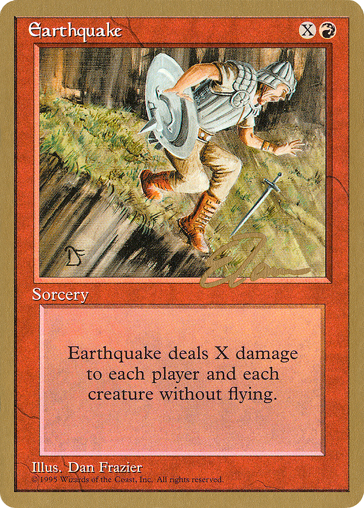Earthquake (WCD-ET189) - Pro Tour Collector Set