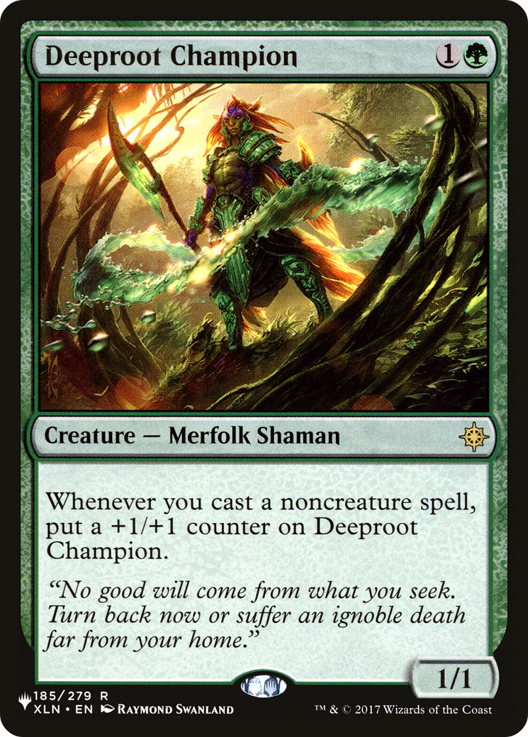 Deeproot Champion (LIST-185/279) - The List