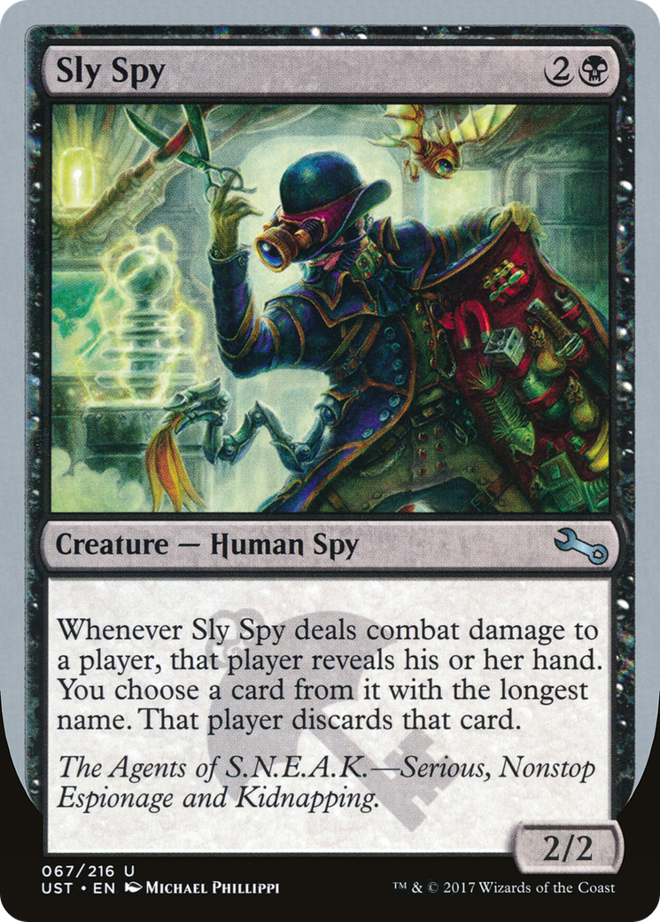 Sly Spy (A) (UST-067) - Unstable
