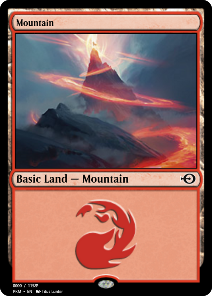Mountain (PRM-81896) - Magic Online Promos