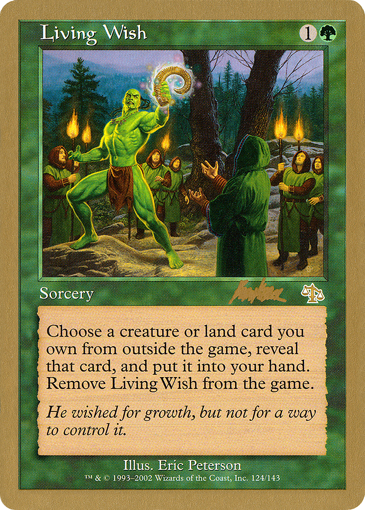 Living Wish (WCD-BK124) - World Championship Decks 2002