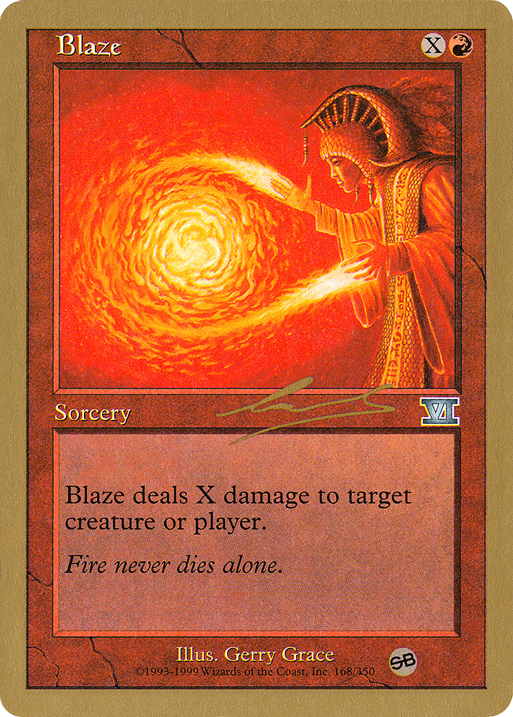 Blaze (WCD-NL168SB) - World Championship Decks 2000
