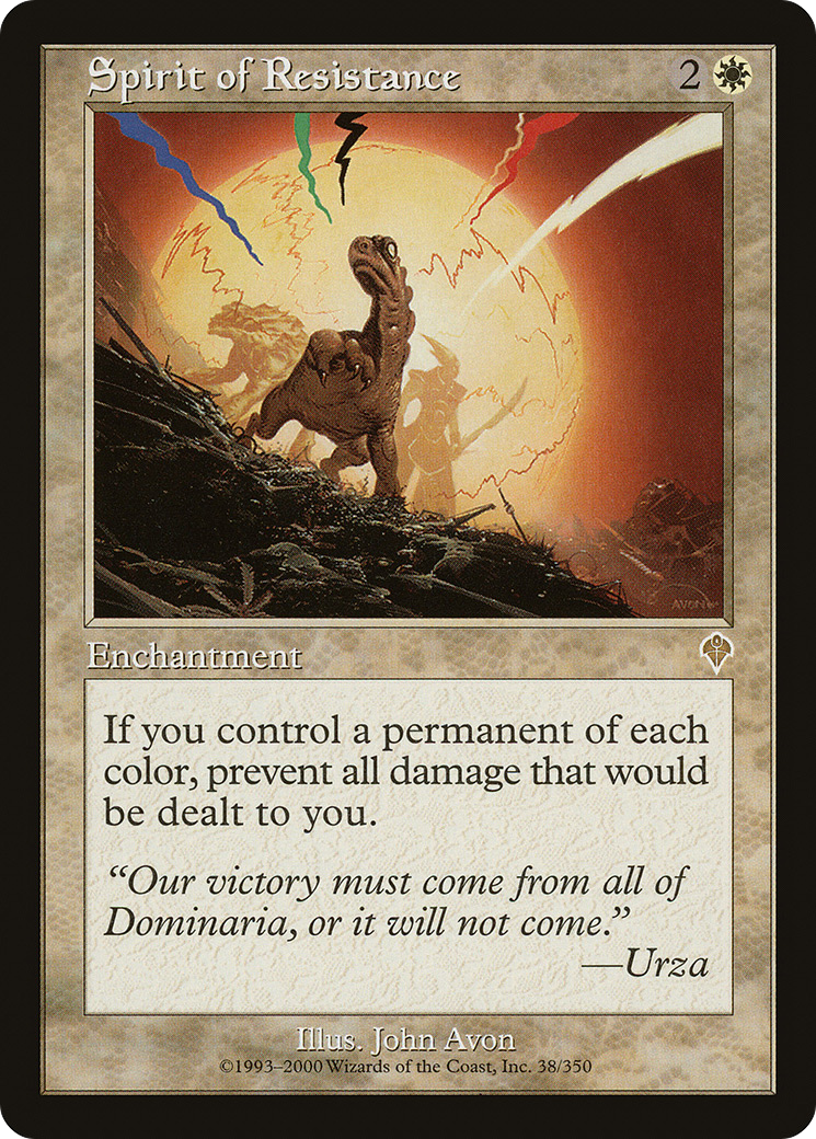 Spirit of Resistance (INV-038) - Invasion