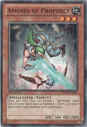 Amores of Prophecy (REDU-EN016) - Return of the Duelist Unlimited