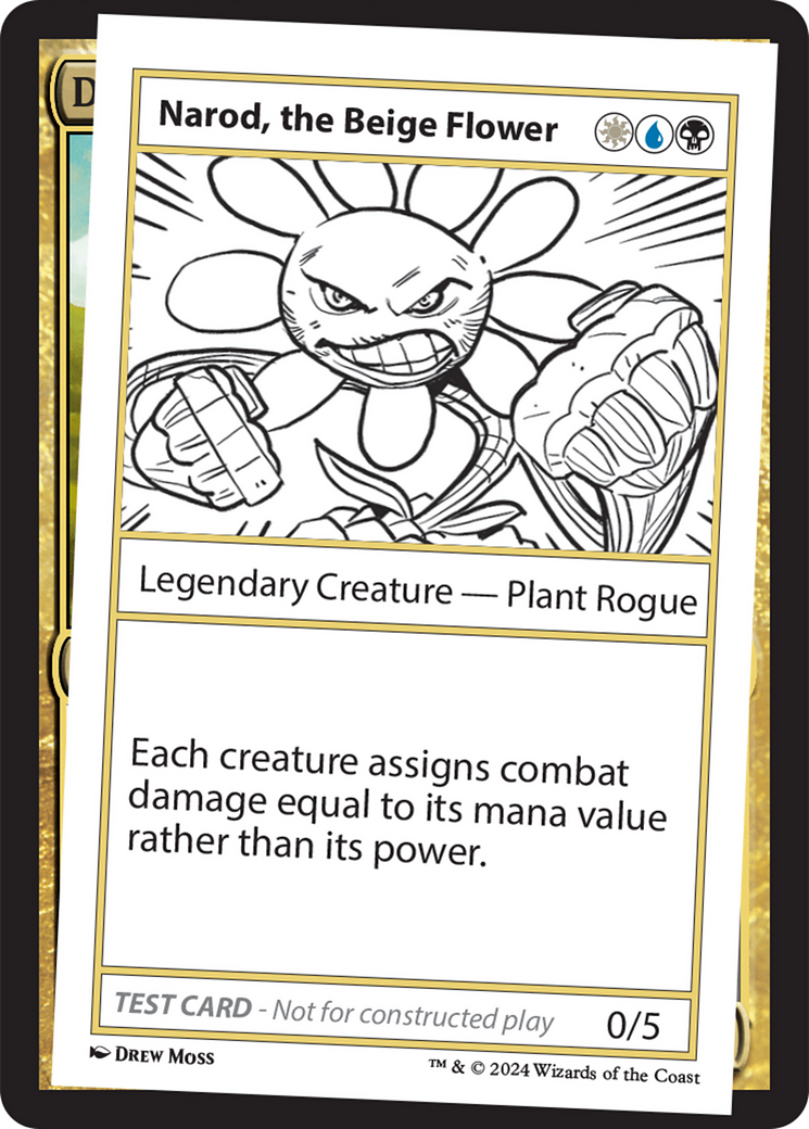 Narod, the Beige Flower (MB2PC-360) - Mystery Booster 2