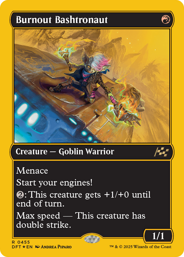 Burnout Bashtronaut (DFT-455) - Aetherdrift Foil