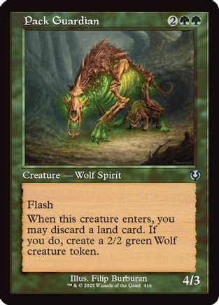 Pack Guardian (Retro Frame) (INR-316) - Innistrad Remastered Foil