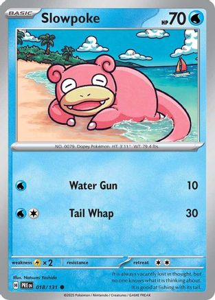 Slowpoke 018/131 SV Prismatic Evolutions - Common