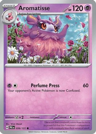 Aromatisse 039/131 SV Prismatic Evolutions - Common