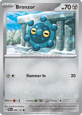 Bronzor 066/131 SV Prismatic Evolutions - Common