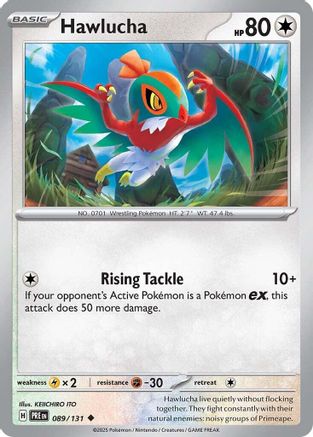 Hawlucha 089/131 SV Prismatic Evolutions - Uncommon
