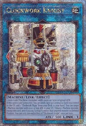 Clockwork Knight (Quarter Century Secret Rare) (SUDA-EN050) - Supreme Darkness 1st Edition