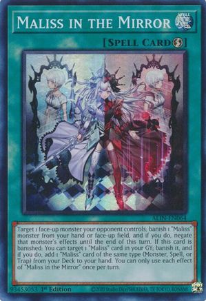 Maliss in the Mirror (ALIN-EN064) - Alliance Insight 1st Edition