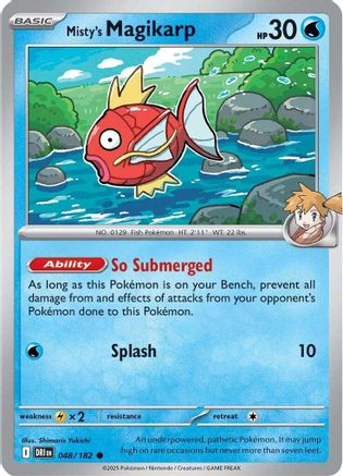 Misty's Magikarp 048 SV10 Destined Rivals - Common