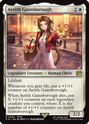 Aerith Gainsborough (FIN-004) - FINAL FANTASY Foil