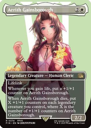 Aerith Gainsborough (Borderless) (FIN-374) - FINAL FANTASY