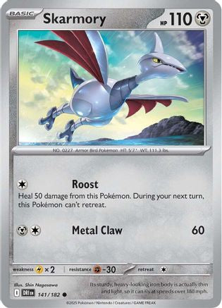 Skarmory 141 SV10 Destined Rivals - Common