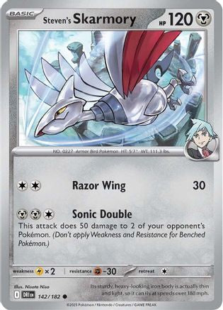 Steven's Skarmory 142 SV10 Destined Rivals - Common