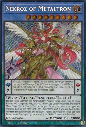 Nekroz of Metaltron (BLMM-EN026) - Battles of Legend: Monster Mayhem 1st Edition