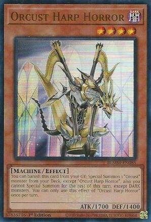 Orcust Harp Horror (BLMM-EN085) - Battles of Legend: Monster Mayhem 1st Edition