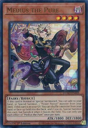 Medius the Pure (DUAD-EN008) - Duelist's Advance 1st Edition