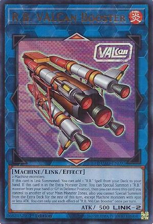R.B. VALCan Booster (DUAD-EN093) - Duelist's Advance 1st Edition