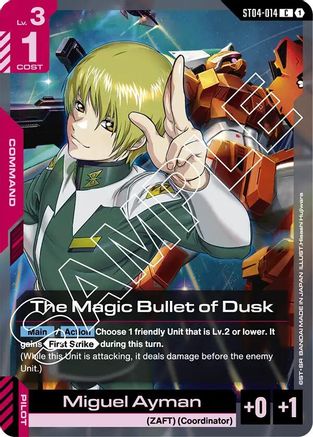 The Magic Bullet of Dusk (ST04-014) - Starter Deck 04 SEED Strike