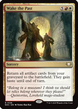Wake the Past (EOC-128) - Commander: Edge of Eternities