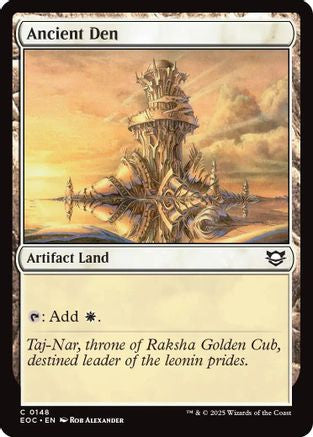 Ancient Den (EOC-148) - Commander: Edge of Eternities