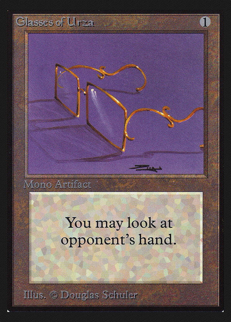 Glasses of Urza (IED-246) - Intl. Collectors' Edition