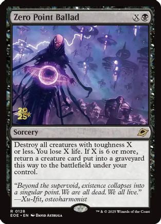 Zero Point Ballad (PRE-128) - Prerelease Cards Foil