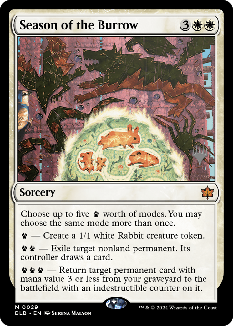 Season of the Burrow (PPBLB-29P) - Bloomburrow Promos Foil
