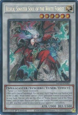 Rciela, Sinister Soul of the White Forest (MP25-EN087) - 2025 Mega-Pack 1st Edition