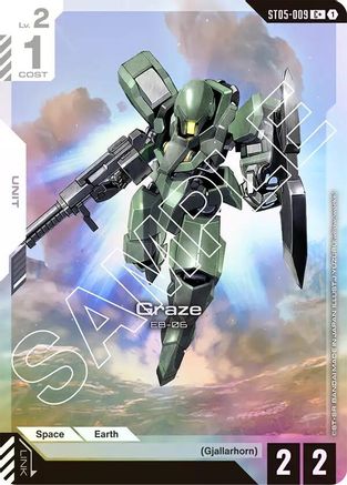 Graze (C+) (ST05-009) - Starter Deck 05 Iron Bloom Holofoil
