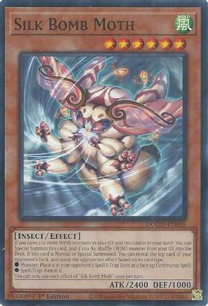 Silk Bomb Moth (DOOD-EN088) - Doom of Dimensions 1st Edition