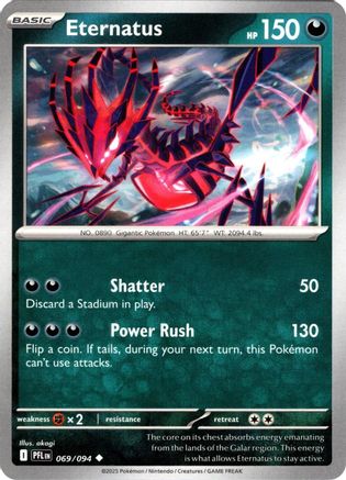 Eternatus 069 ME02 Phantasmal Flames - Uncommon