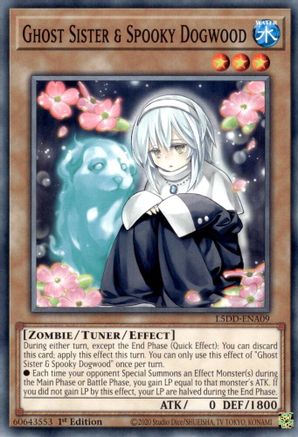 Ghost Sister & Spooky Dogwood (L5DD-ENA09) - Legendary 5D's Decks 1st Edition