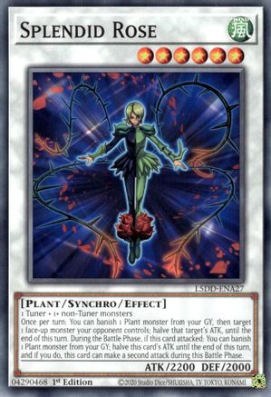 Splendid Rose (L5DD-ENA27) - Legendary 5D's Decks 1st Edition