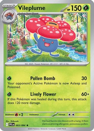 Vileplume 003 ME02 Phantasmal Flames - Uncommon