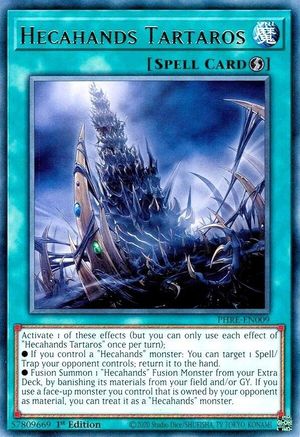 Hecahands Tartaros (PHRE-EN009) - Phantom Revenge 1st Edition