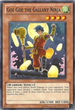 Goe Goe the Gallant Ninja (TU07-EN016) - Turbo Pack: Booster Seven Unlimited