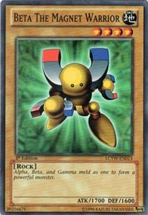 Beta the Magnet Warrior (LCYW-EN013) - Legendary Collection 3: Yugi's World 1st Edition