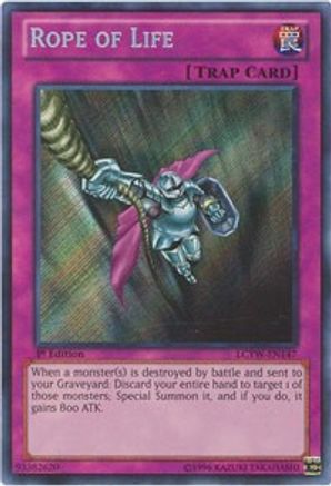 Rope of Life (LCYW-EN147) - Legendary Collection 3: Yugi's World 1st Edition