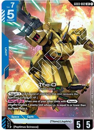 The-O (GD03-002) - Steel Requiem Holofoil