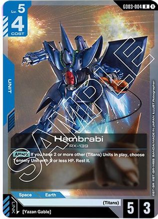 Hambrabi (GD03-004) - Steel Requiem Holofoil