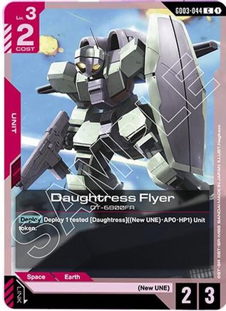 Daughtress Flyer (GD03-044) - Steel Requiem
