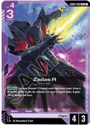 Zedas R (GD03-059) - Steel Requiem