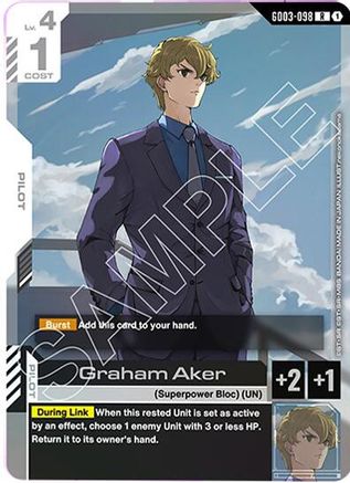 Graham Aker (GD03-098) - Steel Requiem Holofoil