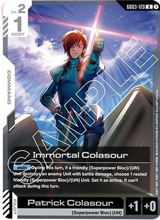 Immortal Colasour (GD03-120) - Steel Requiem